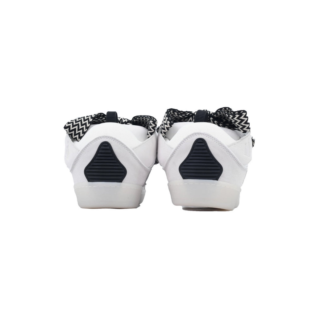 Lanvin Leather Curb Grey White Black