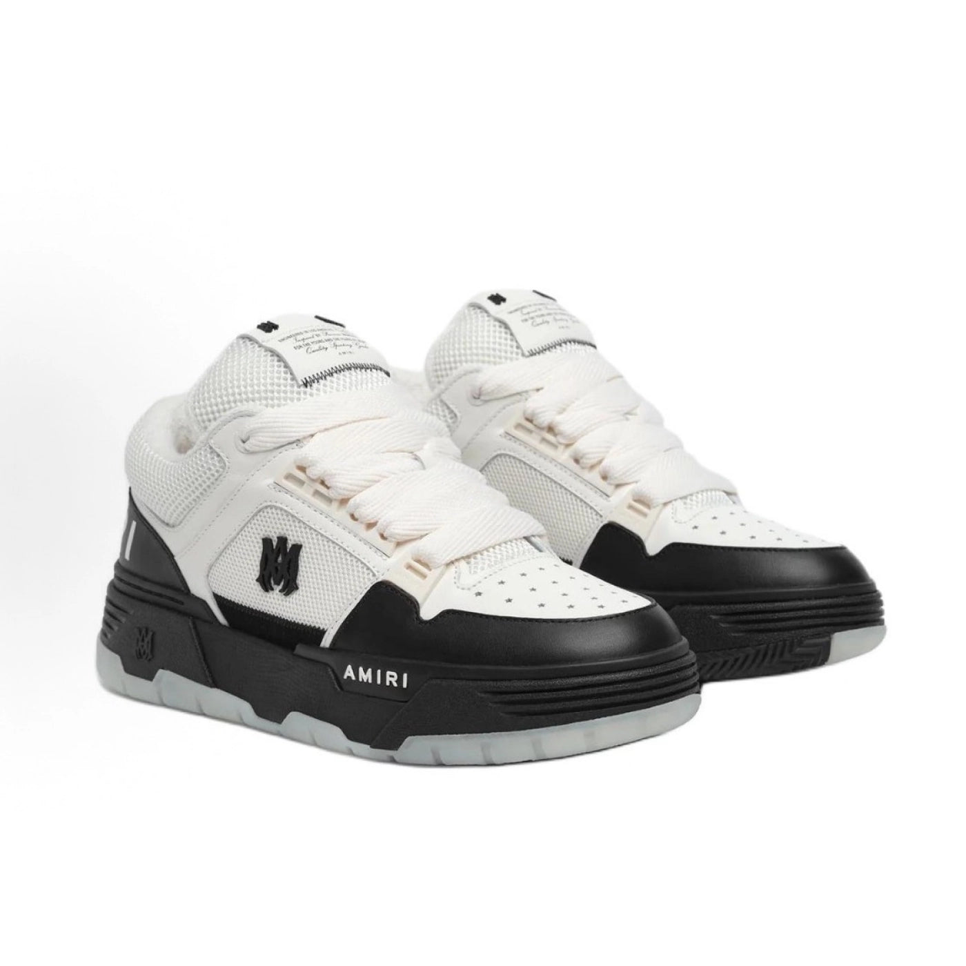 AMIRI Sneakers MA-1 Sneakers White Black Black