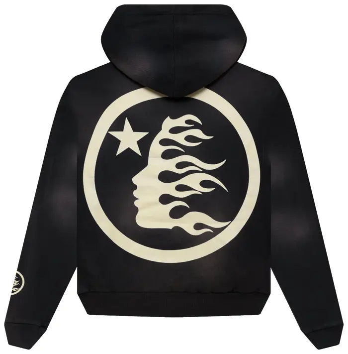 Hellstar Greatest Hits Smoke Uniform Hoodie 'Black'