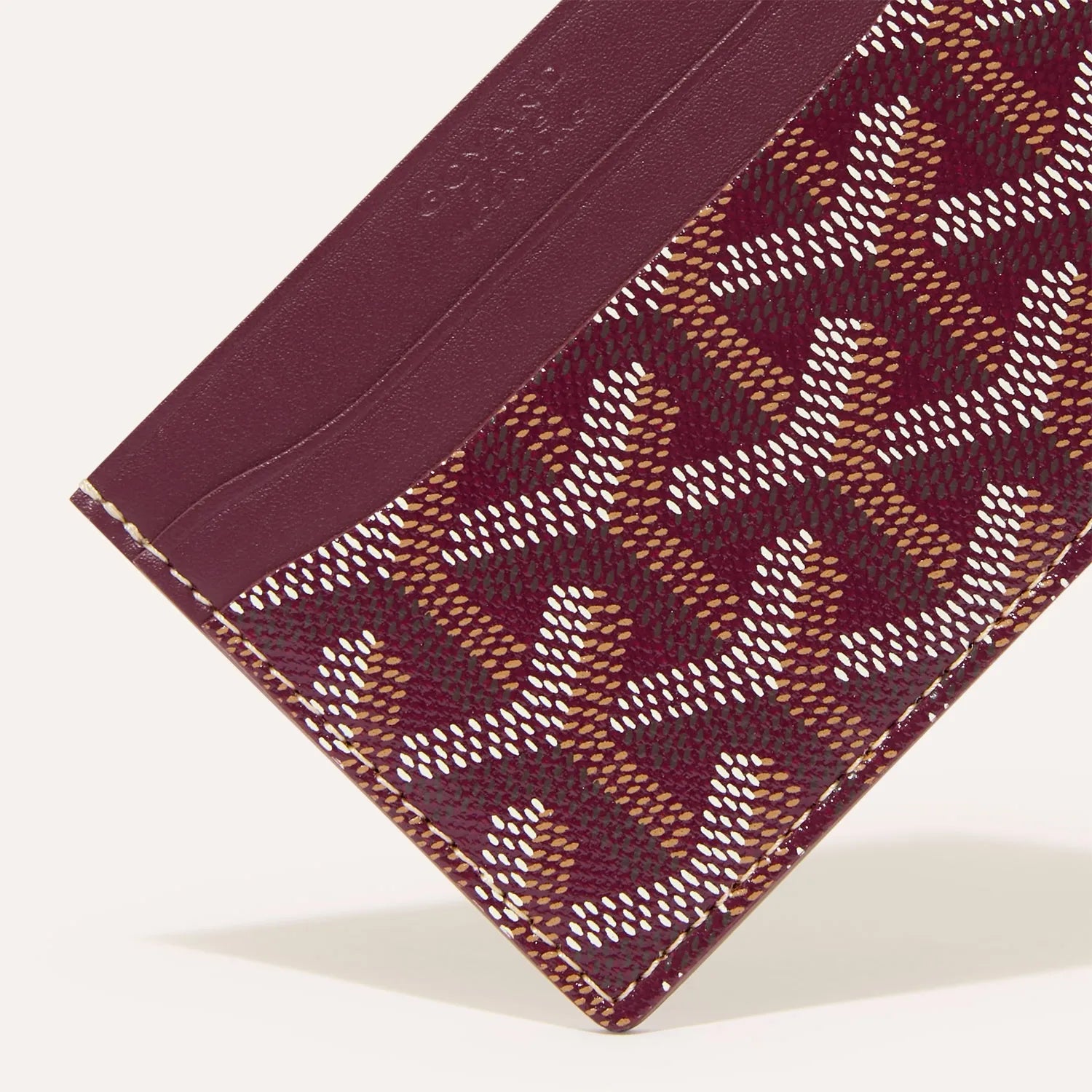 Saint-Sulpice Card Wallet burgundy