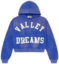 Vale Forever Classico Zip Up Hoodie 'Sapphire'