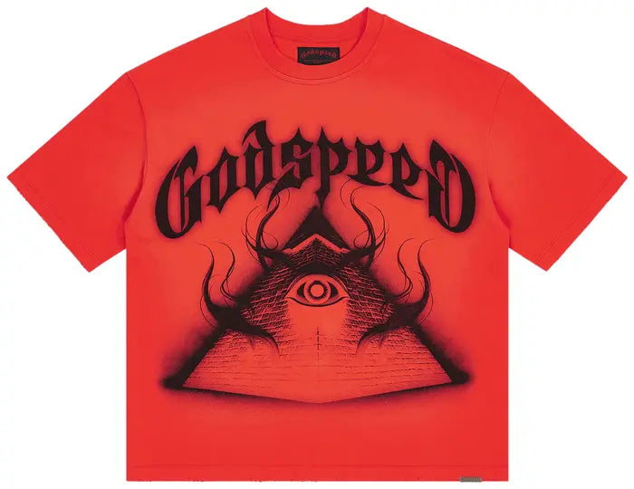 Godspeed A.S.E. T-Shirt 'Red'