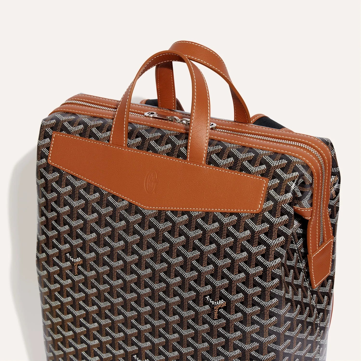 Cisalpin Backpack black and tan