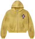 Vale Forever Sun Custered Zip Up 'Yellow' hoodie
