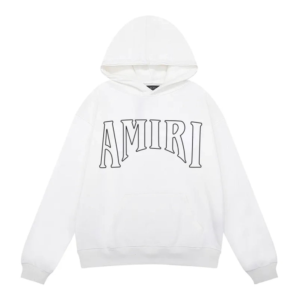 AMIRI Sun Hoodie white