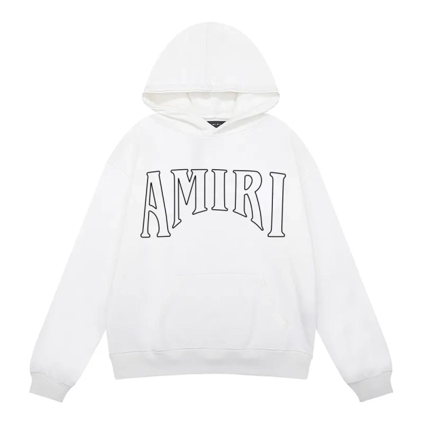 AMIRI Sun Hoodie white