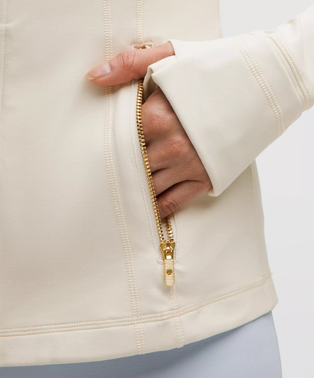 Define Jacket Nulu light ivory gold