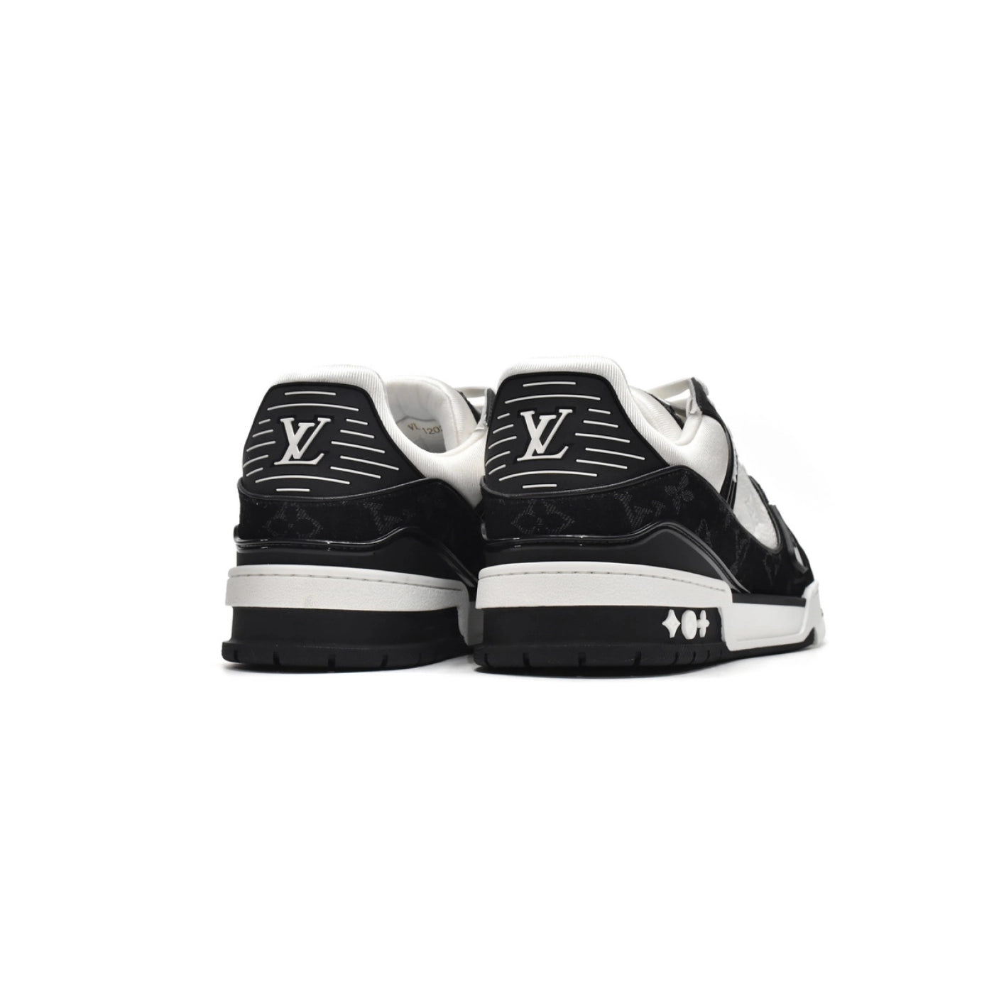 Louis Vuitton Trainer Black And White