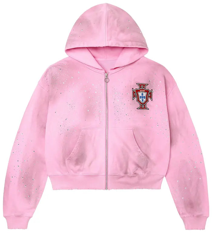 Vale Forever Venus Zip Up 'Pink' hoodie