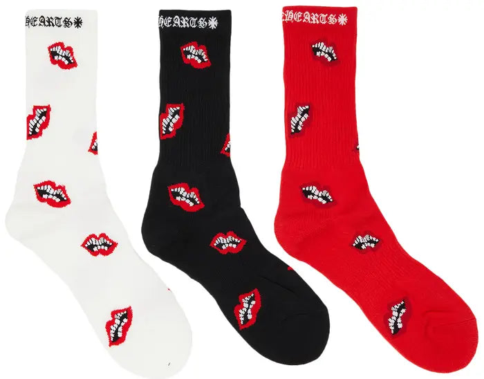 Chrome Hearts Chomper Socks 'Multicolor'