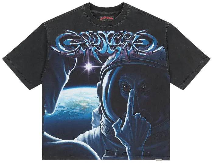 Godspeed First Contact 2 T-Shirt 'Black'