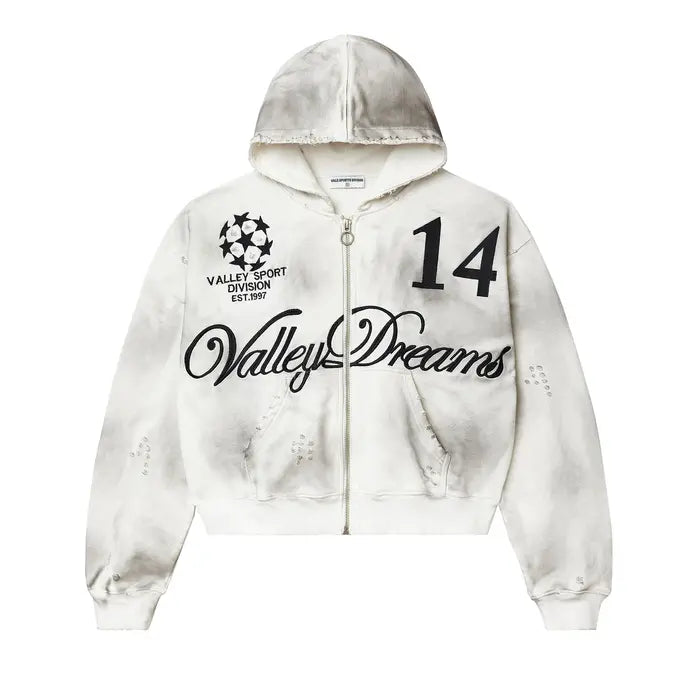 Vale Forever Oreo 14 Zip Up Hoodie 'Dest/Smoke'