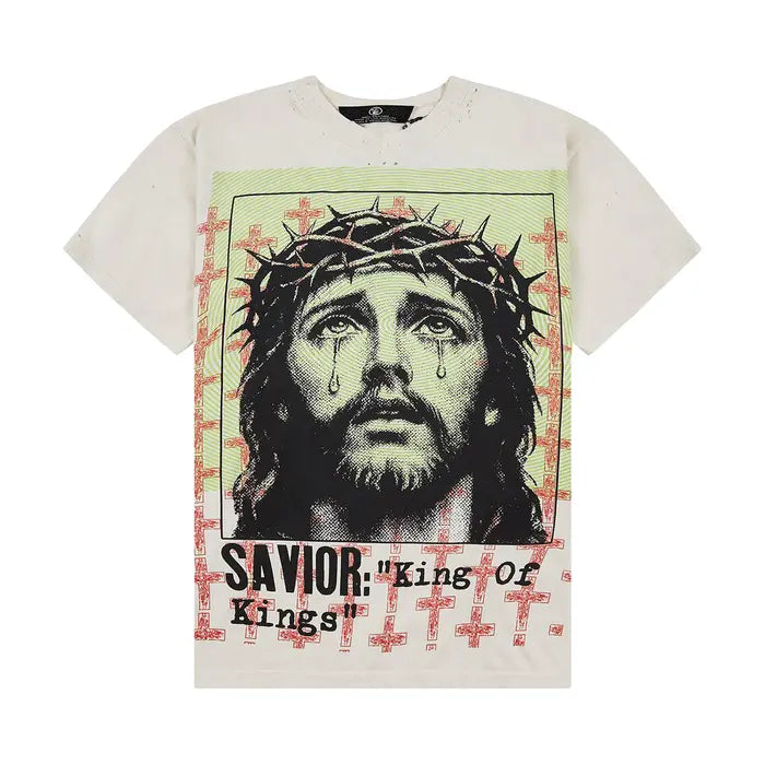 Hellstar Jesus T-Shirt 'White'