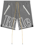 Rhude Logo Shorts 'Grey'