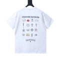 Chrome Hearts Multi-Element Collage Print Short-Sleeve T-Shirt white