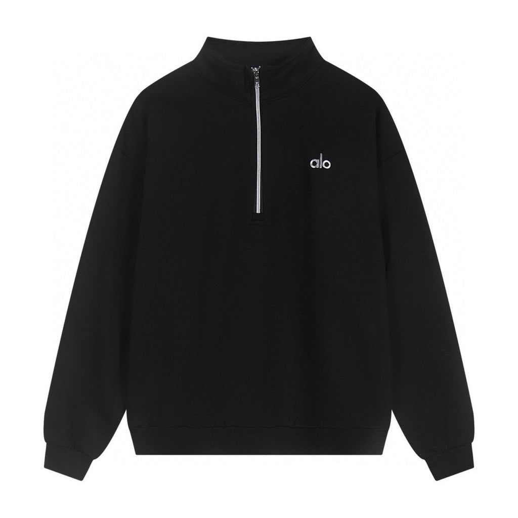 alo yoga Accolade 1/4 Zip Pullover Sportswear black