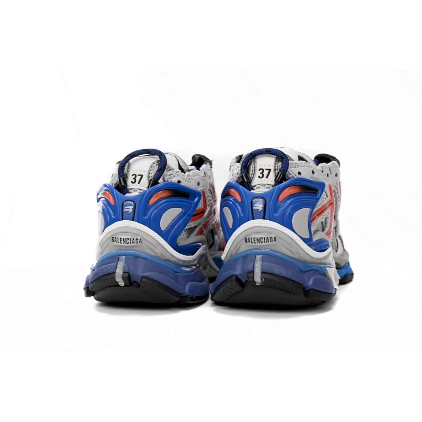 Balenciaga Runner White Blue Orange