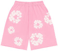 Denim Tears The Cotton Wreath Shorts 'Pink'