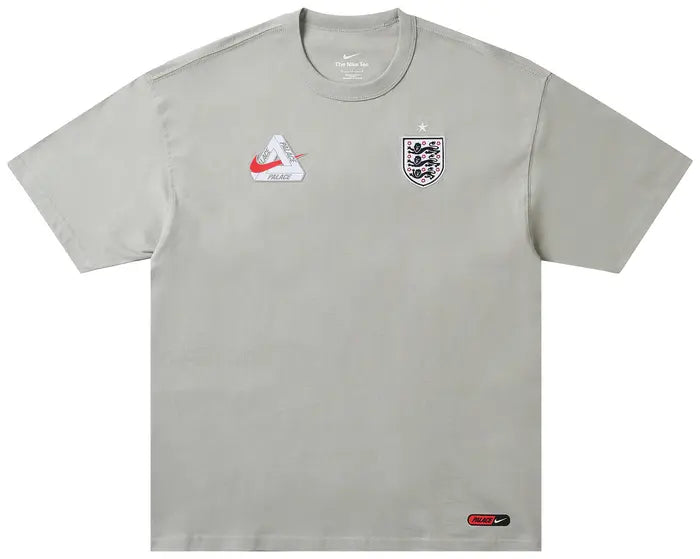 Palace x Nike England T-Shirt 'Pewter Grey'