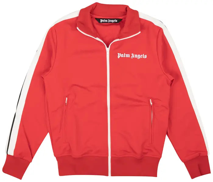 Palm Angels Classic Track Jacket 'Red/White' hoodie