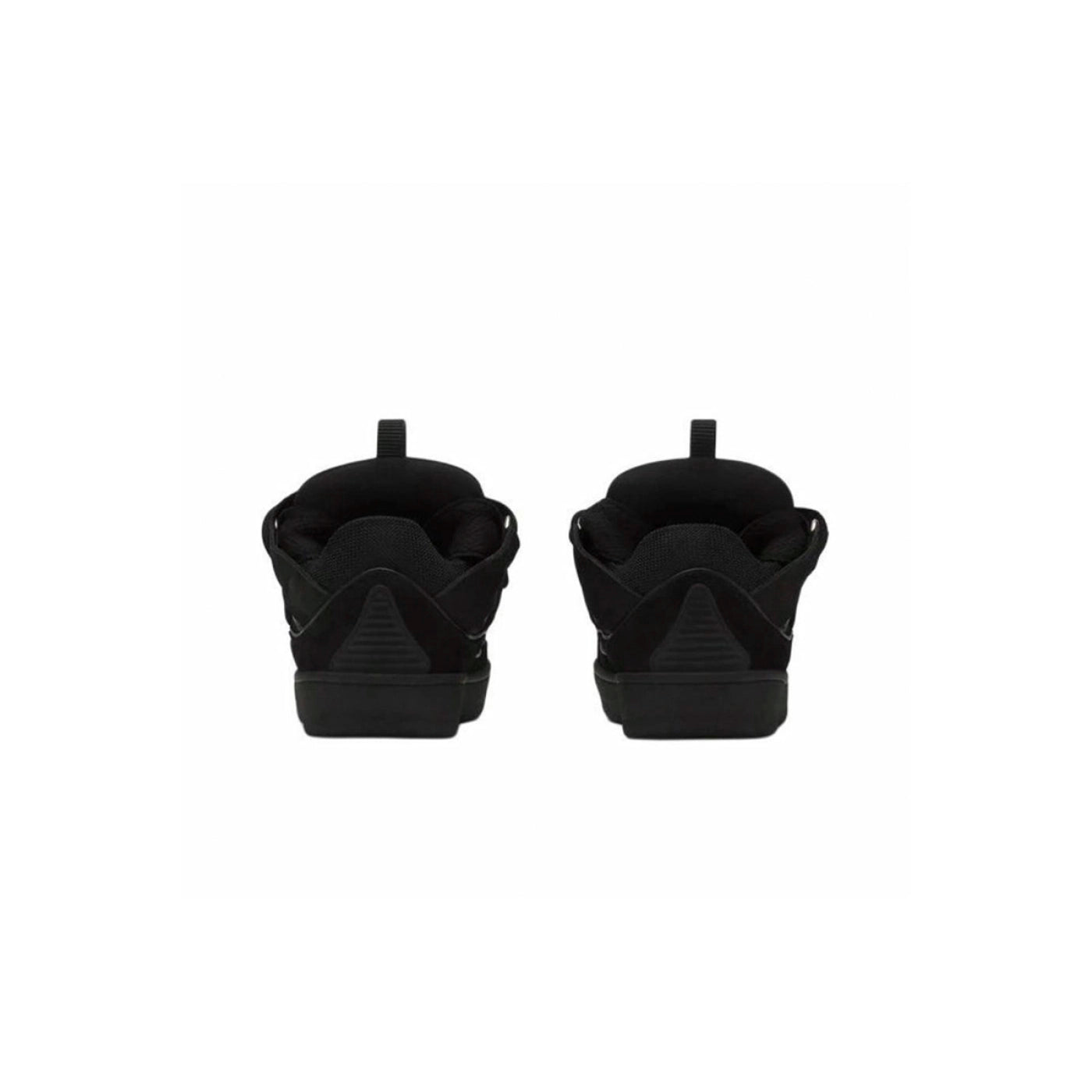 Lanvin Leather Curb Triple Black