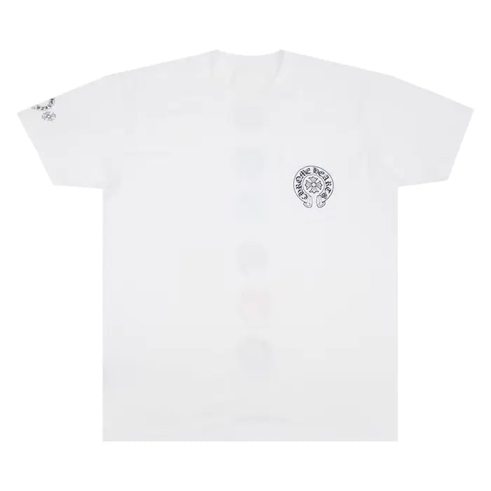 Chrome Hearts Multicolor Horseshoe T-Shirt 'White'