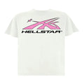 Hellstar Sport Logo T-Shirt 'White/Pink'