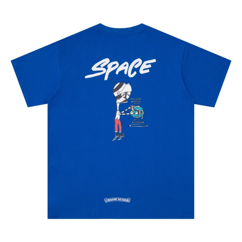 Chrome Hearts Matty Boy Space T-shirt Blue