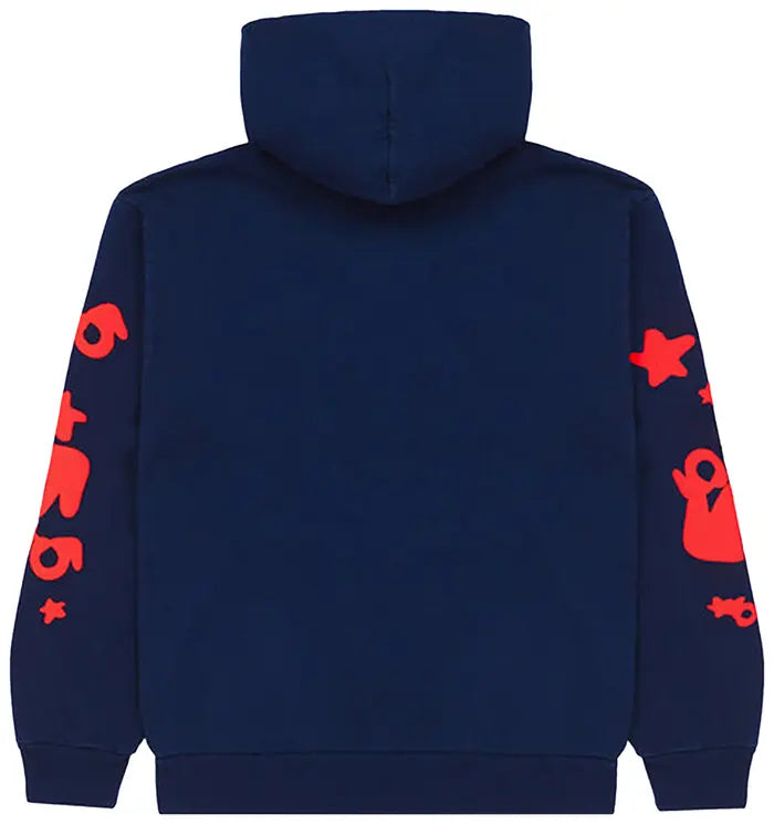 Sp5der Beluga Hoodie 'Navy'