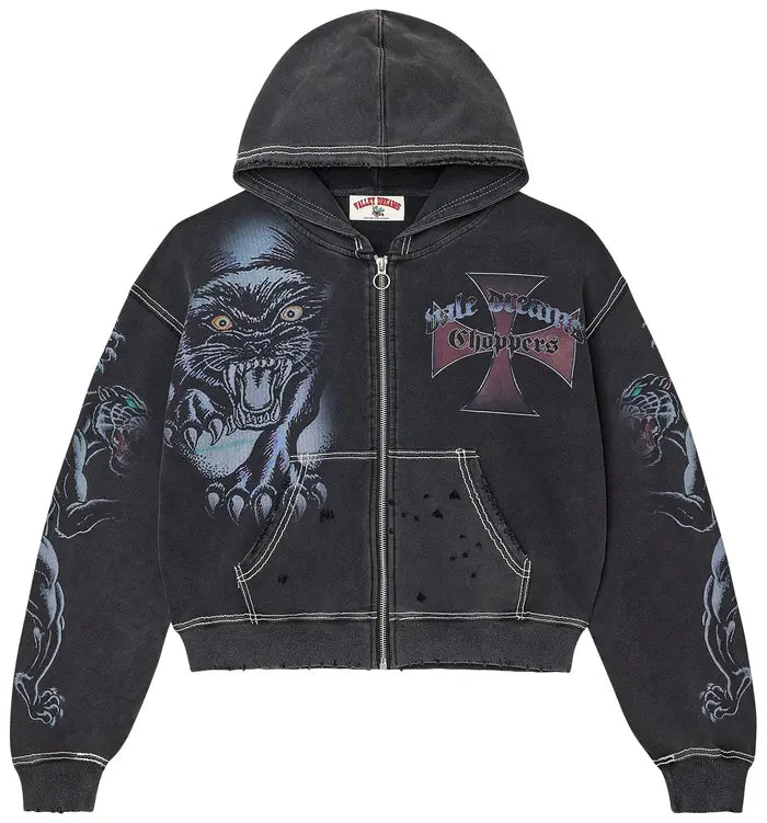 Vale Forever Hardy Boyz Zip Up 'Black' hoodie