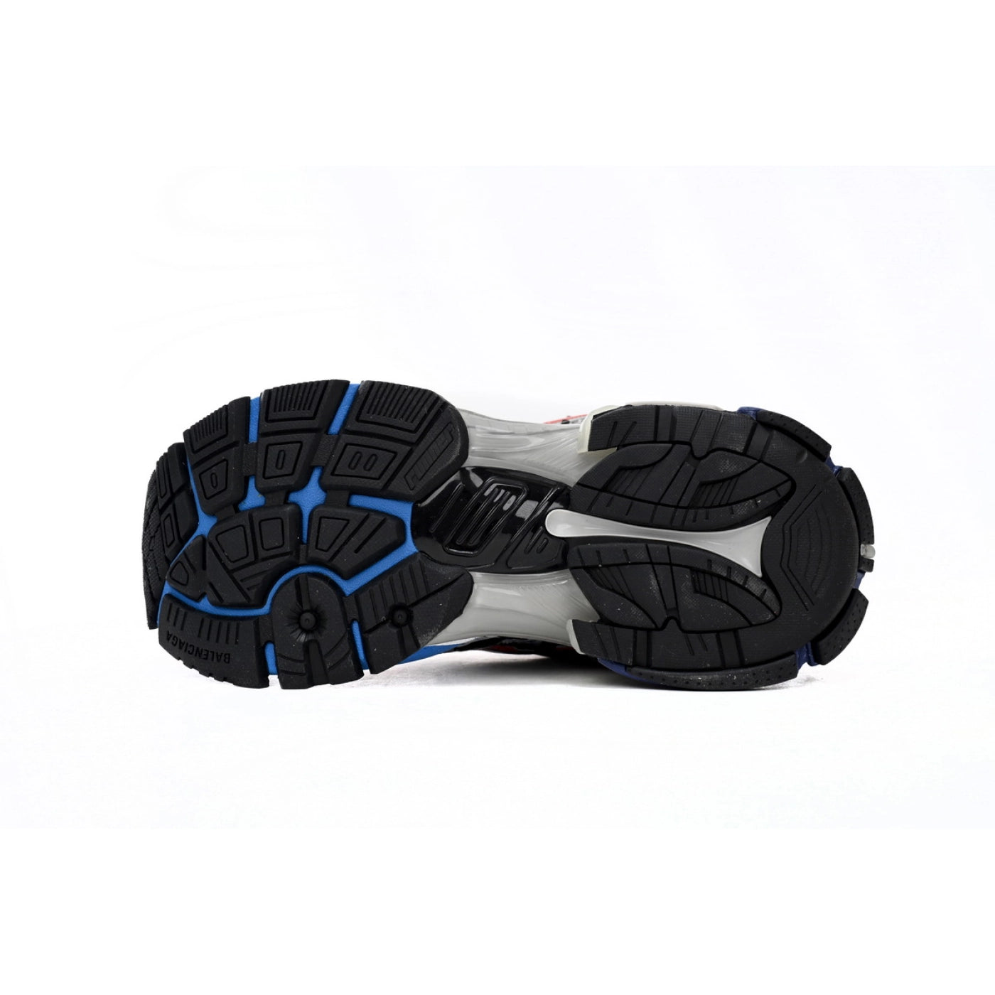Balenciaga Runner White And Blue Printing