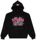 Sp5der Angel Number Hoodie 'Black'