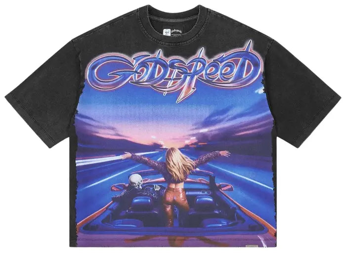 Godspeed Fun T-Shirt 'Black Wash'