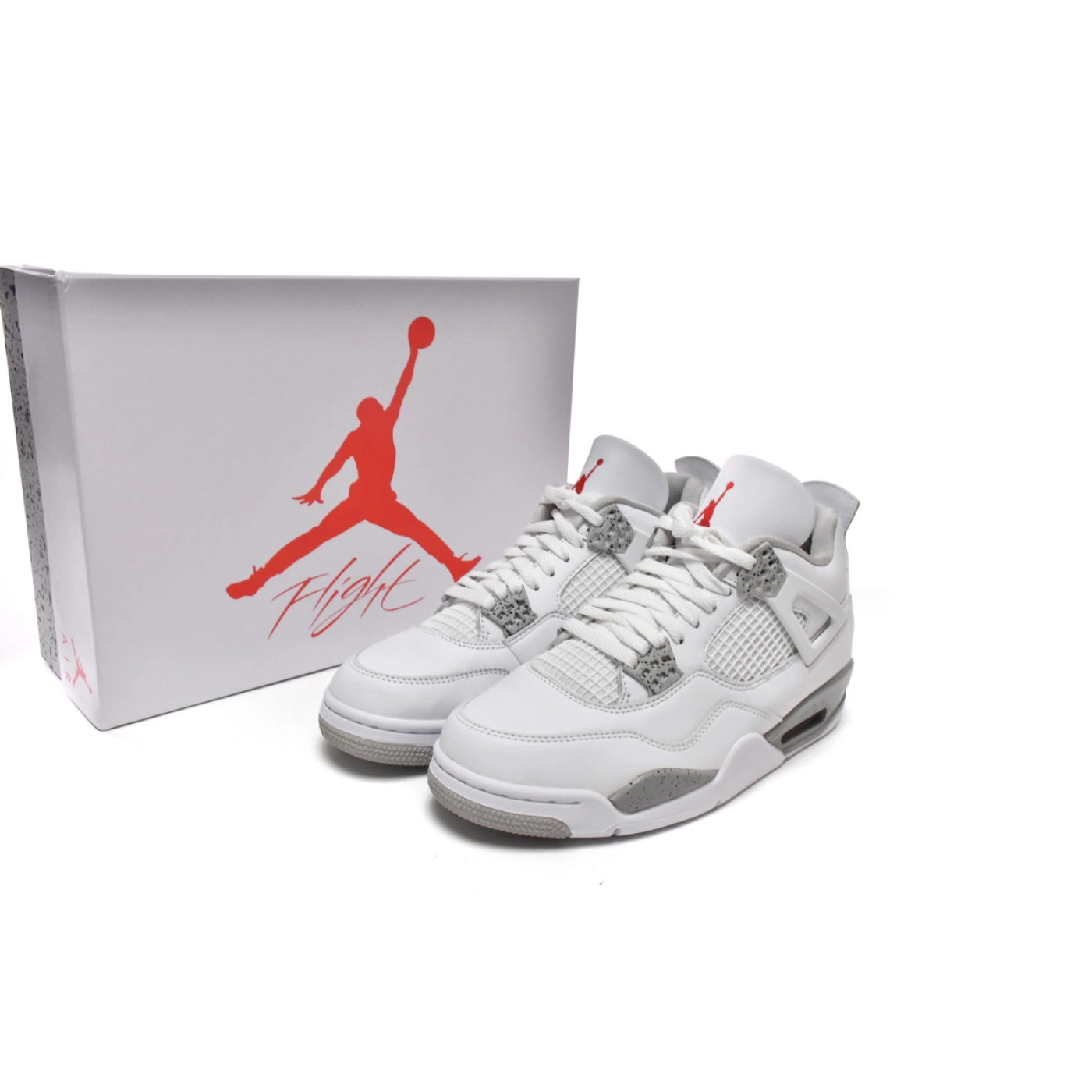 Air Jordan 4 Retro White Oreo