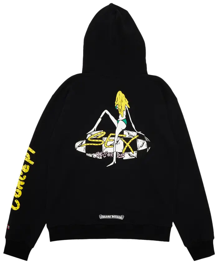 Chrome Hearts x Matty Boy Sex Records Hoodie 'Black'