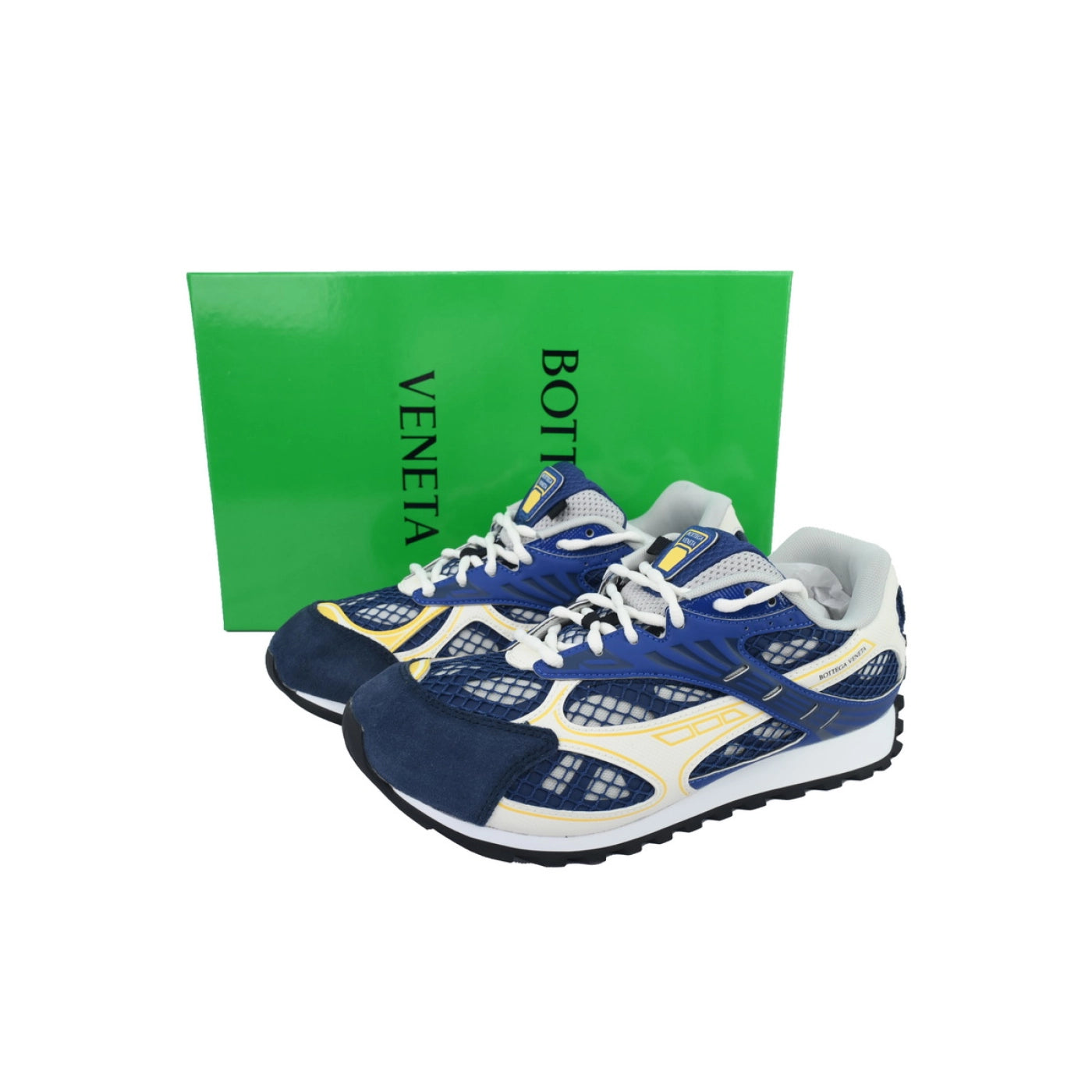 Bottega Veneta Orbit Dark Blue shoes