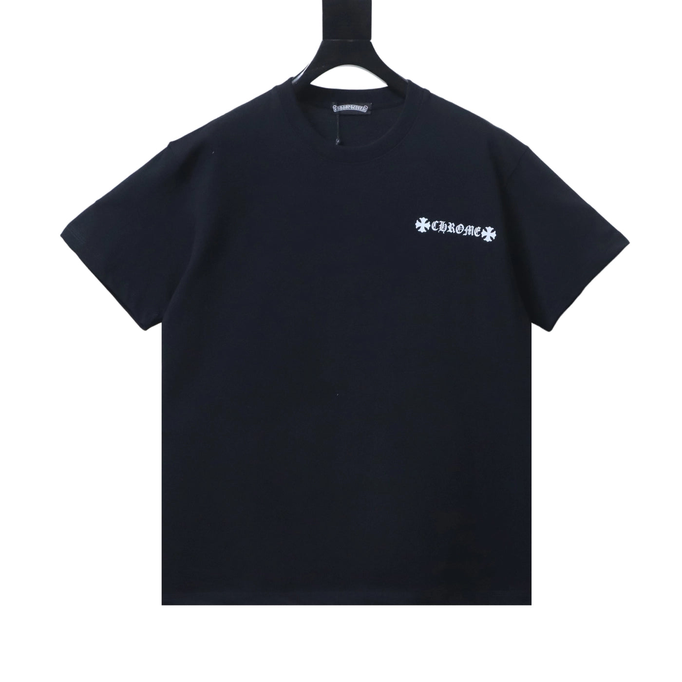 Chrome Hearts Multi-Element Collage Print Short-Sleeve T-Shirt black