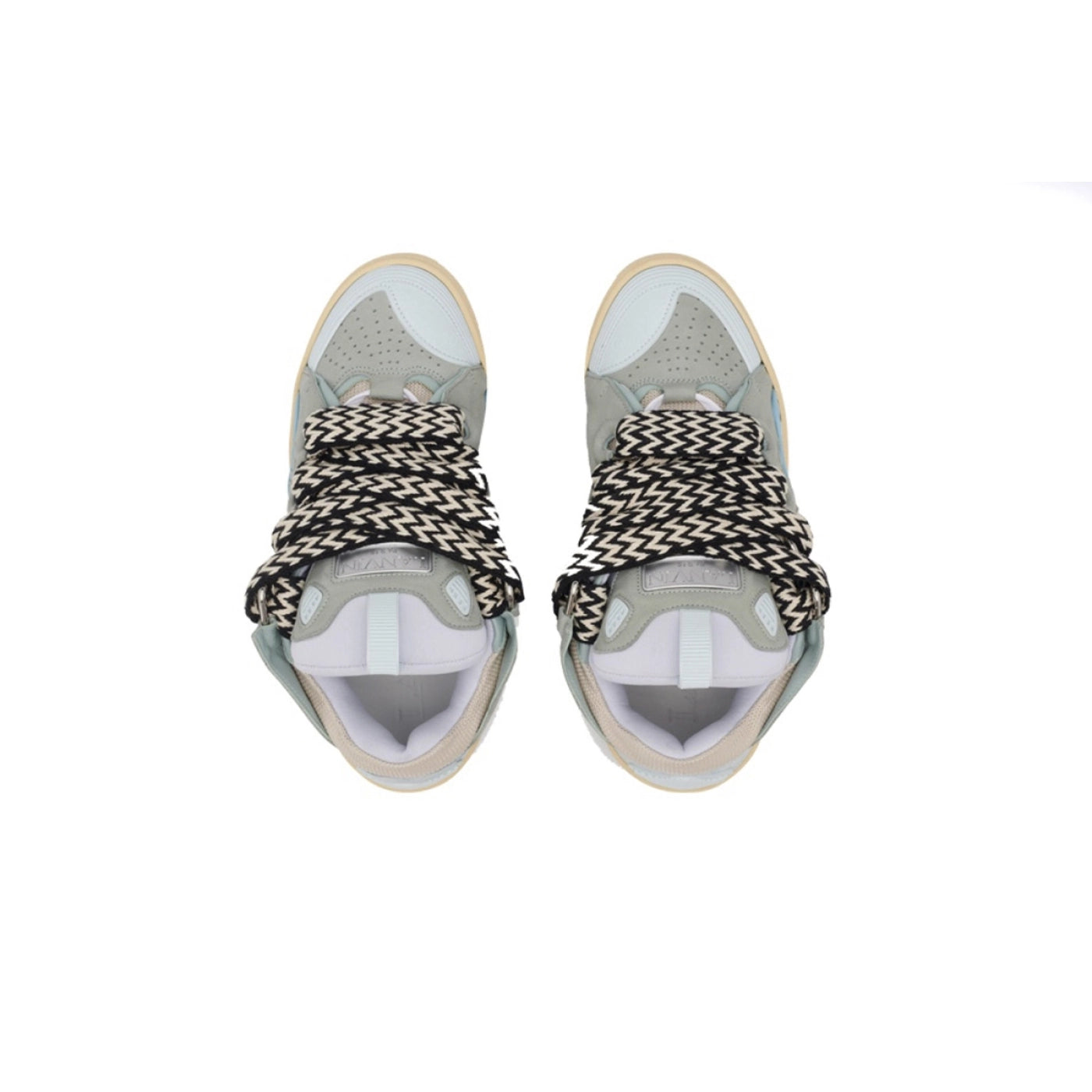 Lanvin Leather Curb Light Blue Gum