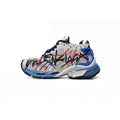 Balenciaga Runner White And Blue Printing