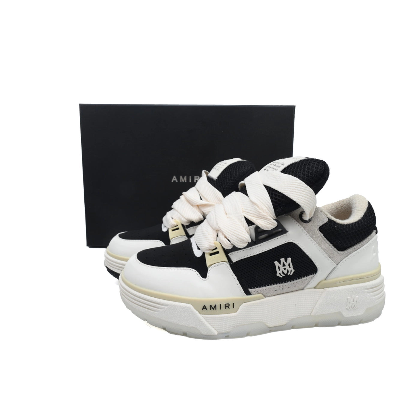 AMIRI Sneakers MA-1 Sneakers White Gray Black