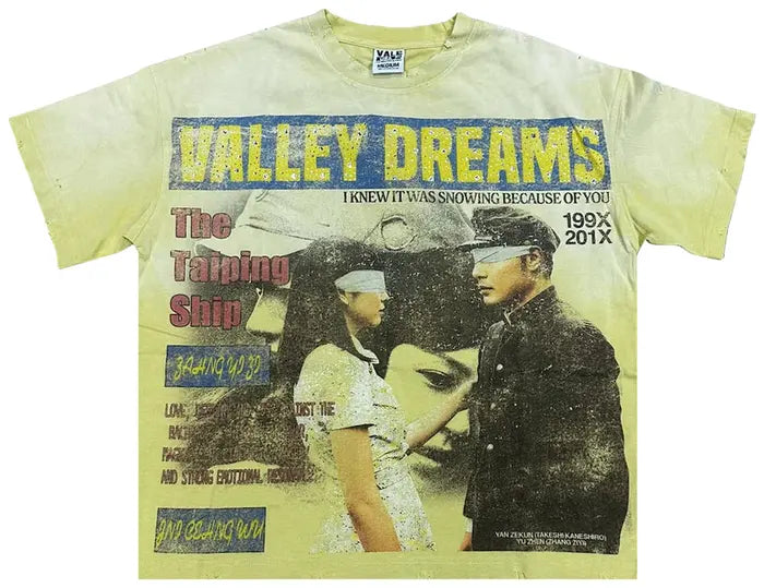 Vale Forever The Cross Bling Tee 'Yellow'