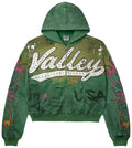 Vale Forever Inferno Zip Up 'Green' hoodie