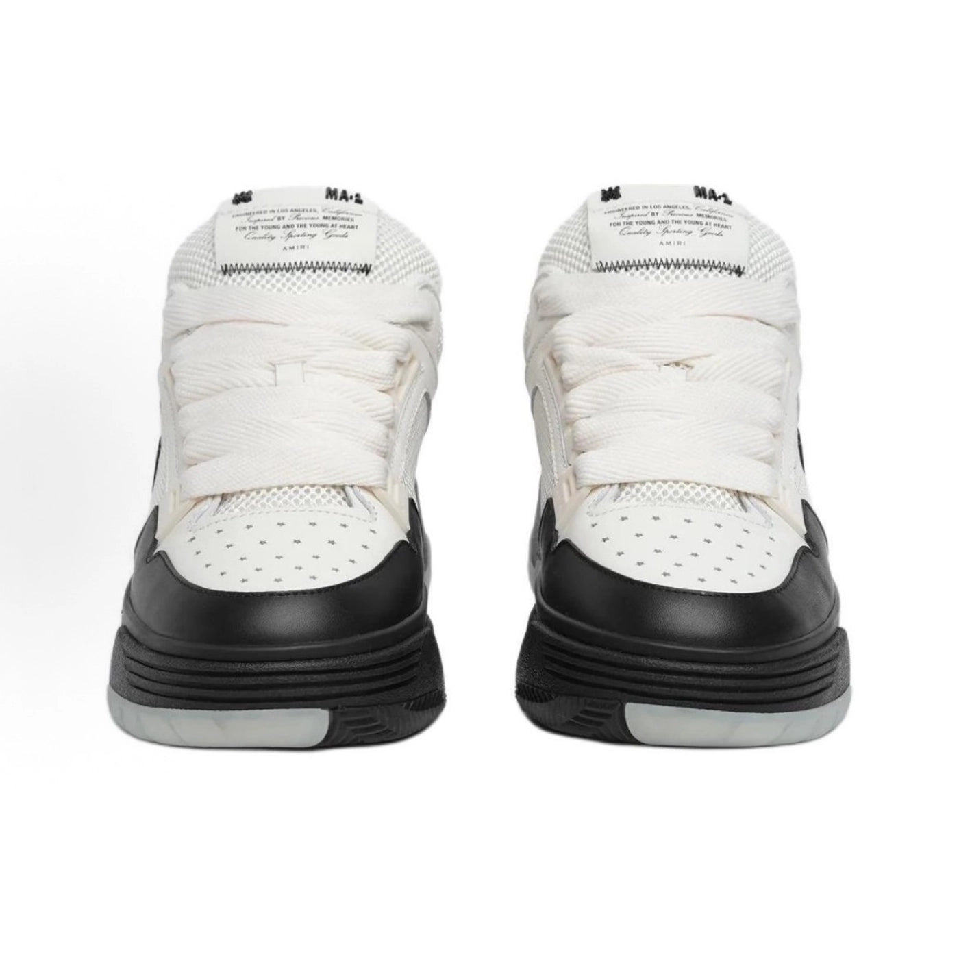 AMIRI Sneakers MA-1 Sneakers White Black Black
