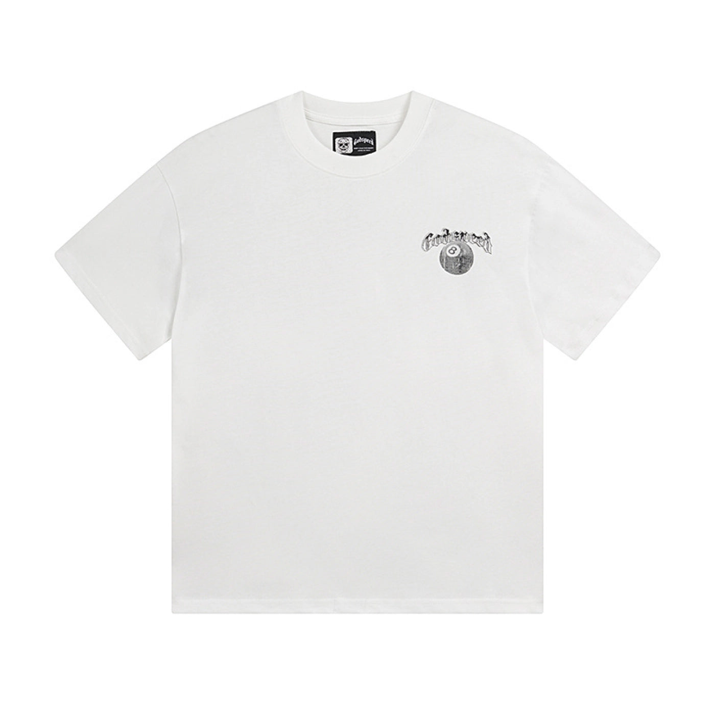 Godspeed T-shirt  white skeleton