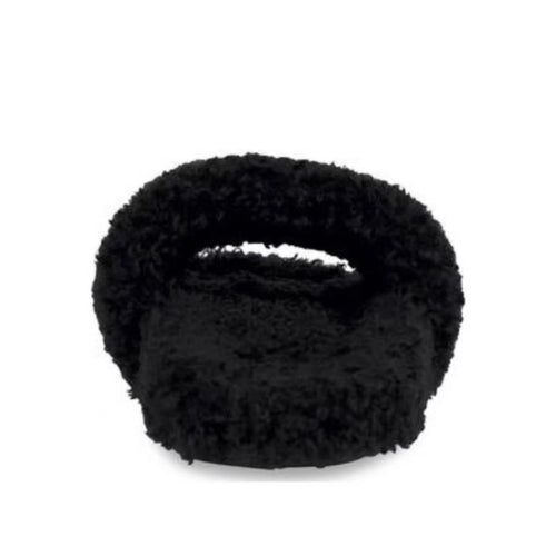 Balenciaga Furry Slide Black