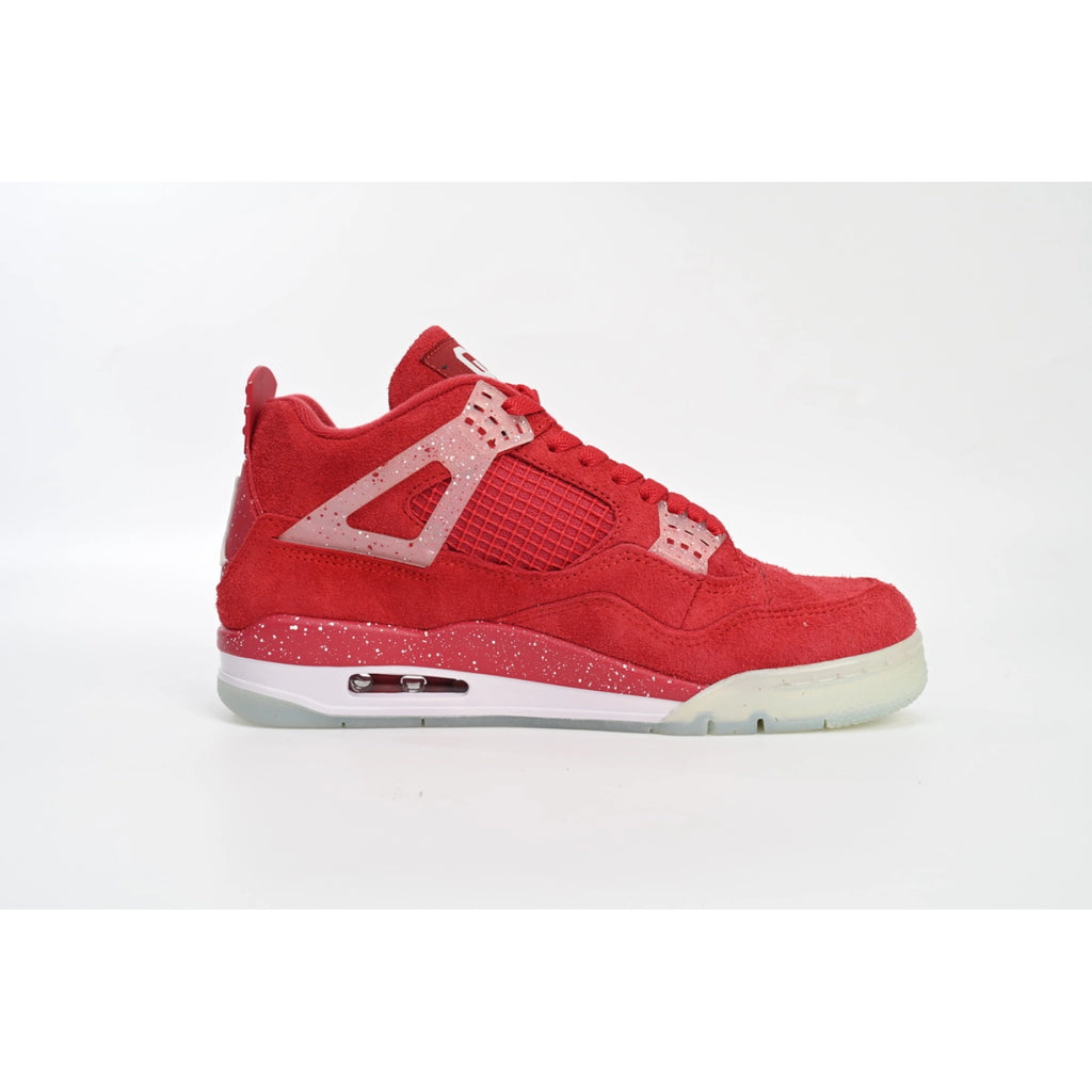 Air Jordan 4 Retro Wine red ink splashing