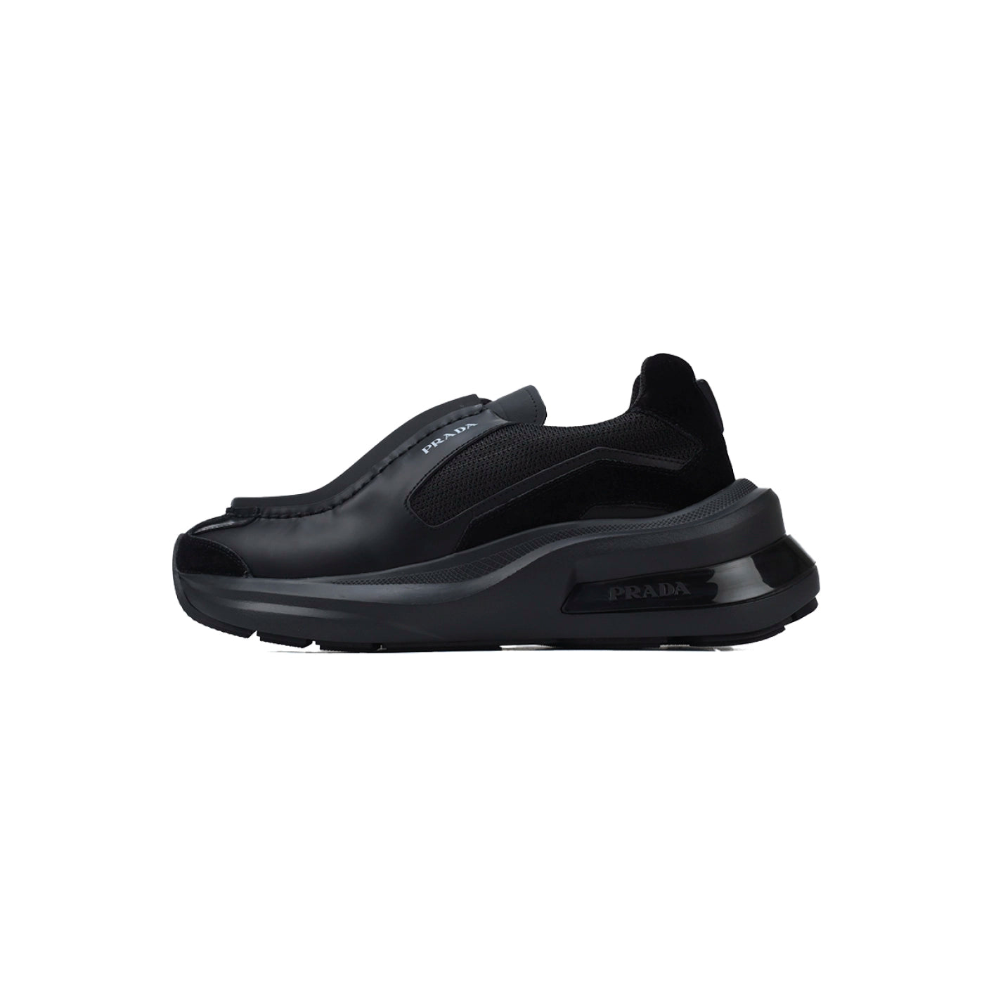 Prada Brushed Leather Black