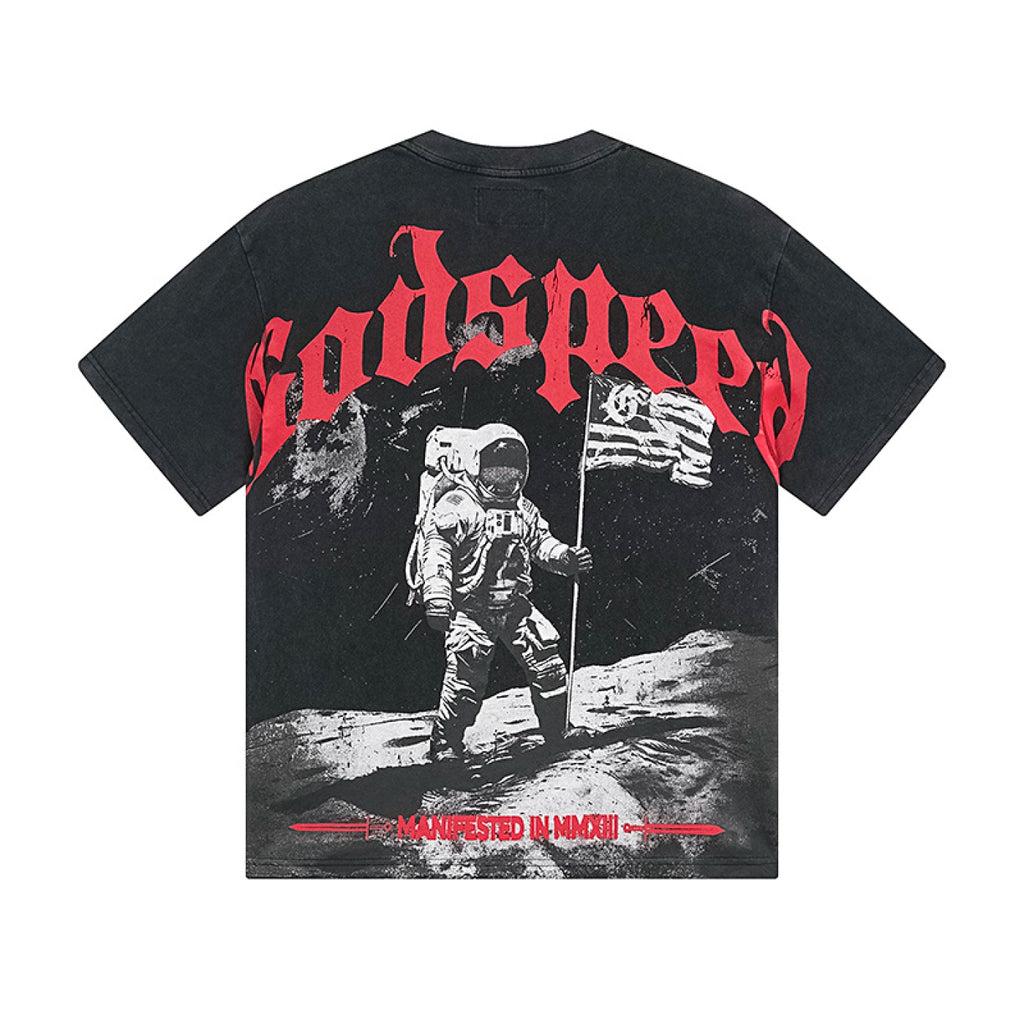 Godspeed T-shirt  black moon