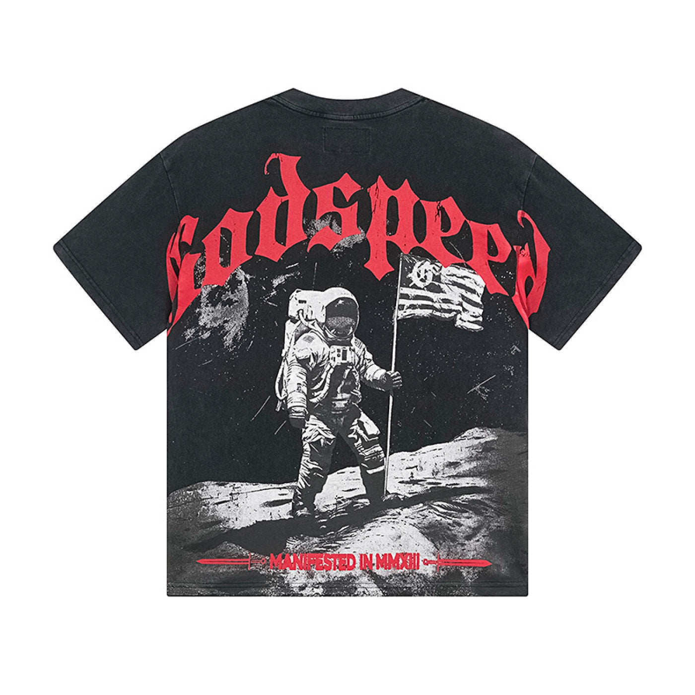Godspeed T-shirt  black moon