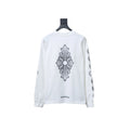 Chrome Hearts Fleur Cross Long Sleeve T-Shirt White